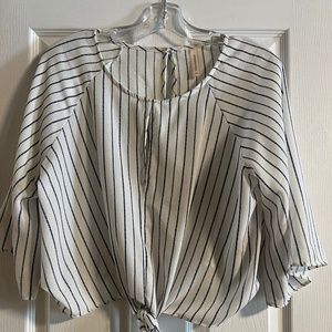 3/4 length sleeve blouse